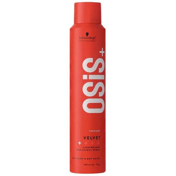 Schwarzkopf Hair Spray 200ml Osis+ Wax Effect Texture Velvet