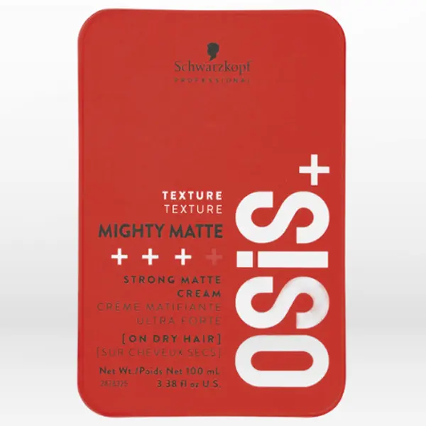 Schwarzkopf Michty Matte + Strong Matte Cream Osis+ On Dry Hair 100ml