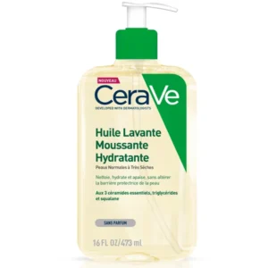 Cerave Hydrating Foaming Oil Cleanser 473ml For Normal To Very Dry Skin 