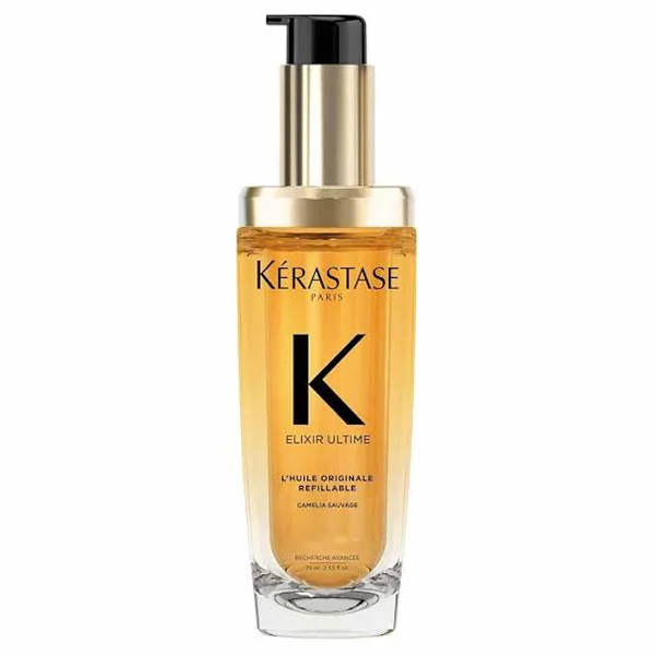 Keratsae Hair Oil 75ml Elixir Ultime Refillable Orginale