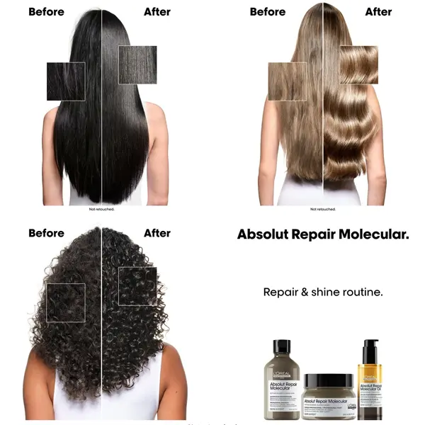 Loreal Hair Oil 30ml Serie Expert Absolut Repair Molecular