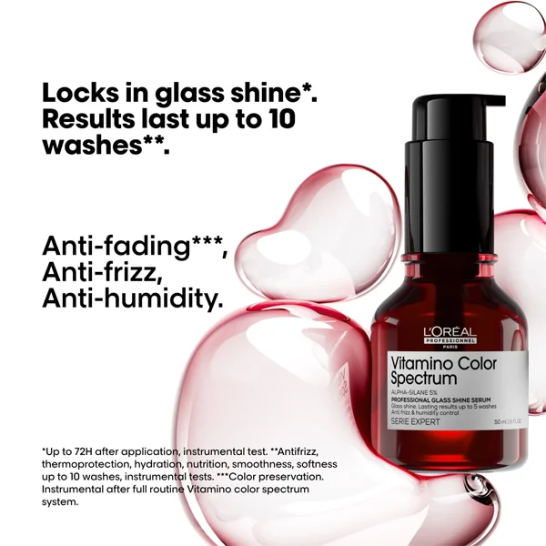 Loreal Hair Serum 50ml Serie Expert Vitamino Color Spectrum Glass Shine