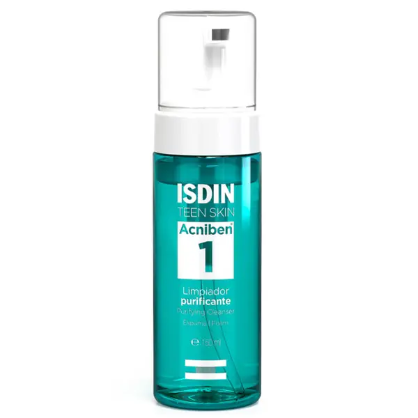 Isdin Purifying Cleanser Acniben 1 Limpiador Oily Skin Foam 150ml