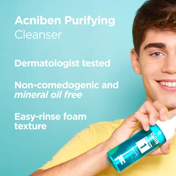 Isdin Purifying Cleanser Acniben 1 Limpiador Oily Skin Foam 150ml