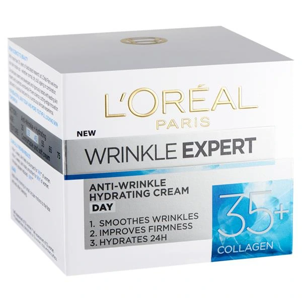 Loreal Day Cream 50ml Wrinkle Expert Jar 35+ Collagen