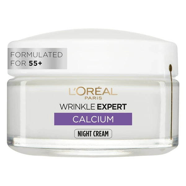 Loreal Night Cream 50ml Wrinkle Expert Jar55+ Calcium
