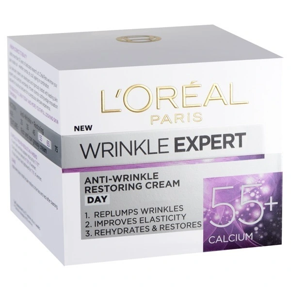 Loreal Day Cream 50ml Wrinkle Expert Ja r55+ Calcium
